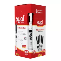 Qələm i-9365 0.7mm qara