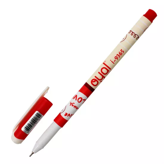 Qələm i-9365 0.7mm qırmızı