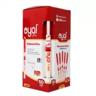 Qələm i-9365 0.7mm qırmızı