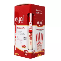 Qələm i-9365 0.7mm qırmızı