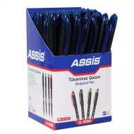 Qələm A-9100 0.7mm mavi