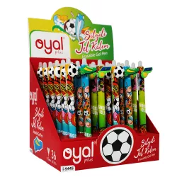 Qələm i-9445 yazıb-pozan displey futbol