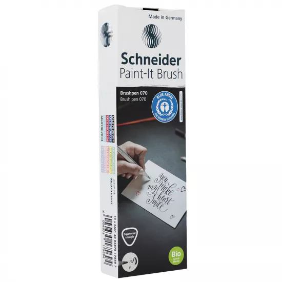 Qələm fırça uclu ML07000001 Paint-It Brush 070 qara