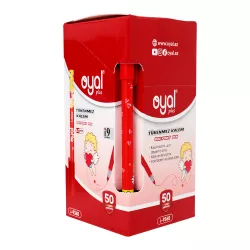 Qələm i-9360 0.7mm qırmızı