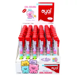 Qələm gel i-10235 0.5mm mavi 5 ayılı