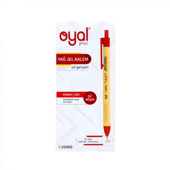 Qələm i-10460 0.7mm qırmızı