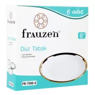 Boşqab 6 ədədli FR-7580-8' qızılı