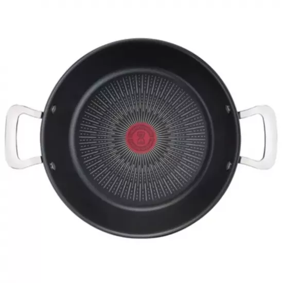 Qazan TEFAL Titanium 6X Excellence Induction Altlıq Şef 26 sm