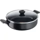 Qazan TEFAL Titanium 1X SimplyClean Diffusion Altlıq Qısa 28 sm