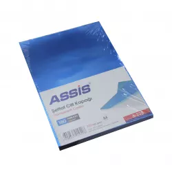 Cildləmə üzlüyü A4 A-228 mavi 180mik
