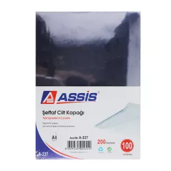 Cildləmə üzlüyü A4 A-227 şəffaf 200mik