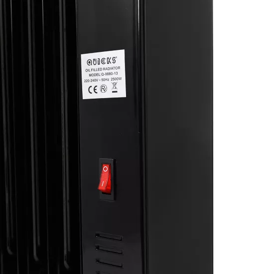 Radiator Q-9880/9 9-lu 2000W qara