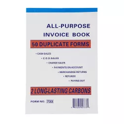 Qaimə 2-kopyalı A5 M733 50 vərəq (14*21)