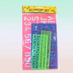 Xətkeş trafaret 3-lü 8048