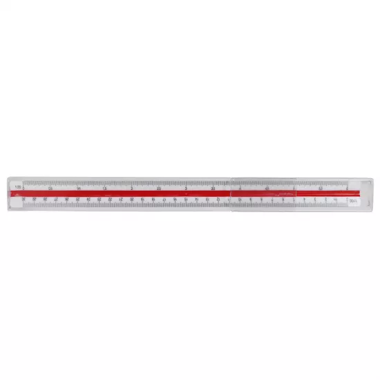 Xətkeş 30sm 8033 üç tərəfli plasmas