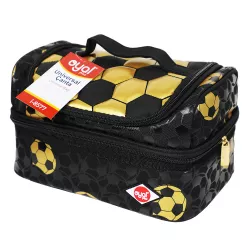 Yemək çantası i-8577 qara/sarı