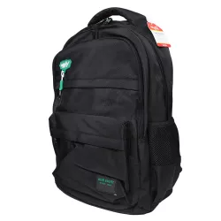 Çanta məktəbli i-8424 qara/ loqosu yaşıl Çanta məktəbli i-8424 qara/ loqosu yaşıl