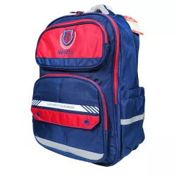 Çanta məktəbli i-8437 mavi/qırmızı