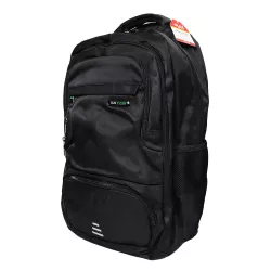 Çanta məktəbli i-8443 qara/ loqosu yaşıl Çanta məktəbli i-8443 qara/ loqosu yaşıl