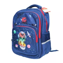 Çanta məktəbli i-8444 mavi/qırmızı Çanta məktəbli i-8444 mavi/qırmızı