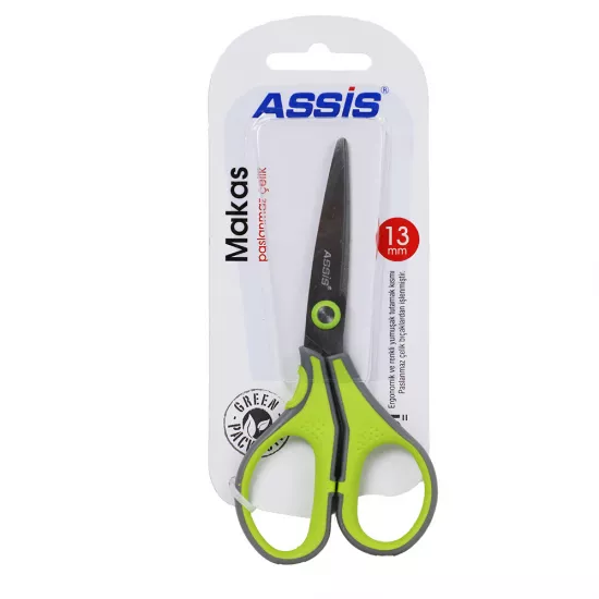 Qayçı A-744 13sm yaşıl