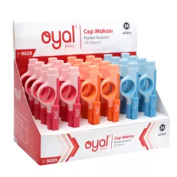 Qayçı məktəbli i-9025 mavi,qırmızı,narıncı