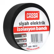 İzolent 9641-01 18mm*10m qara