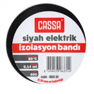 İzolent 9641-01 18mm*10m qara