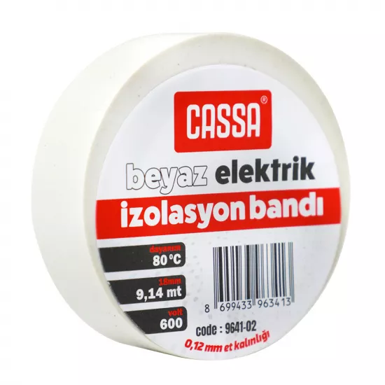 İzolent 9641-02 18mm*10m ağ