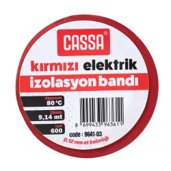 İzolent 9641-03 18mm*10m qırmızı