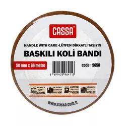 Skoç 9658 50mm*66m 'Lütfən dikkatlı taşıyın' çaplı