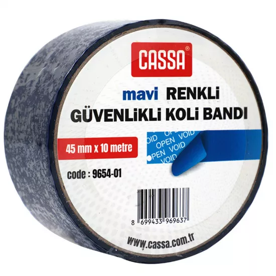 Skoç 9654-01 45mm*10m mavi rəngli güvənlik