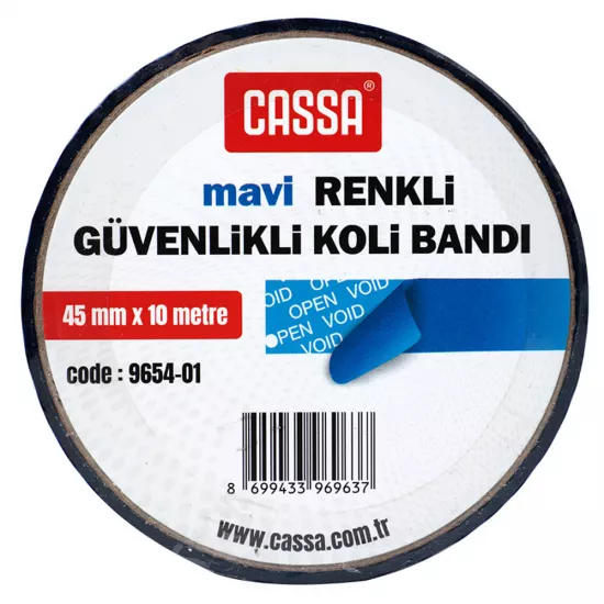 Skoç 9654-01 45mm*10m mavi rəngli güvənlik