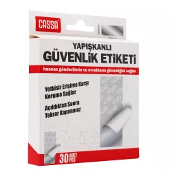 Etiket 9662 30mm*80m güvənlik