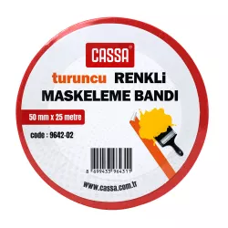 Skoç 9642-02 50 mm*25m narıncı maskalama