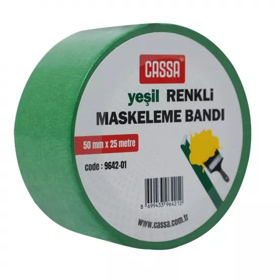 Skoç 9642-01 50mm*25m yaşıl maskalama
