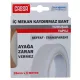Skoç 9668 25mm*5m şəffaf su altı döşəmələrdə sürüşməyə qarşı