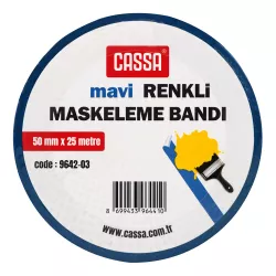Skoç 9642-03 50mm*25m mavı maskalama