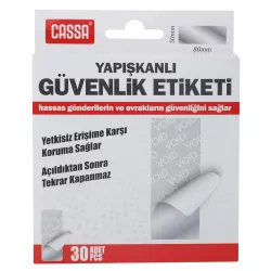 Etiket yapışqanlı 9661 28 mm icazəsiz girişdən qorunma