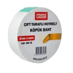Skoç 9647-36 36mm*5m 2-tərəfli Hotmelt köpük
