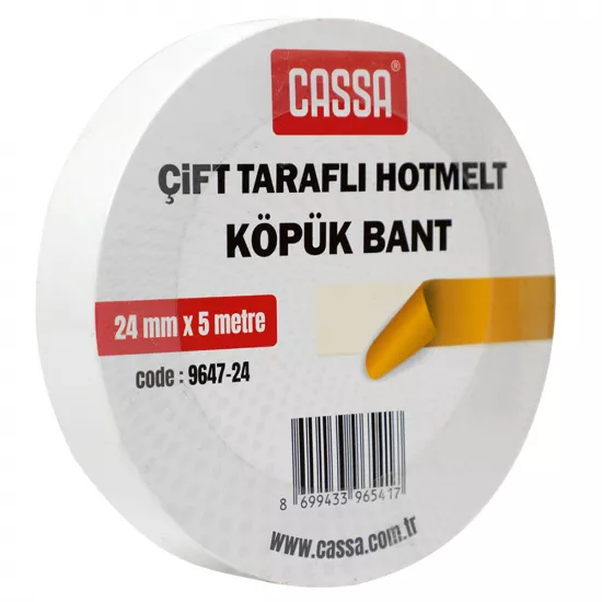 Skoç 9647-24 24mm*5m 2-tərəfli Hotmelt köpük