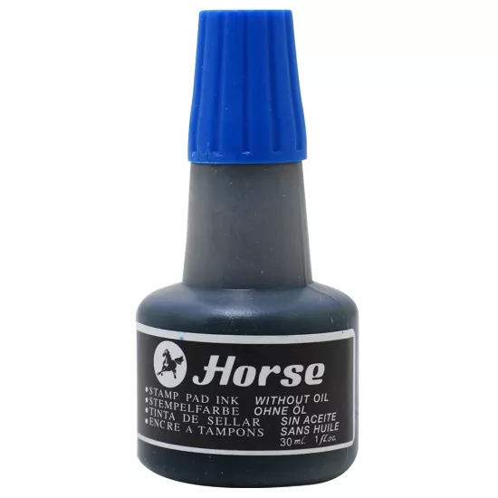 Mürəkkəb ştemp 30ml mavi