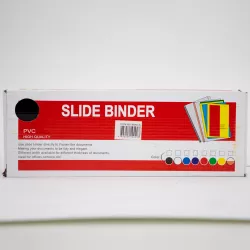 Plastik slayd çubuq 6mm-G qara