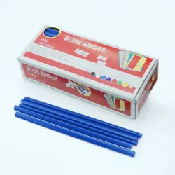 Plastik slayd çubuq 8mm-G mavi
