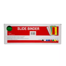 Plastik slayd çubuq 6mm-G yaşıl