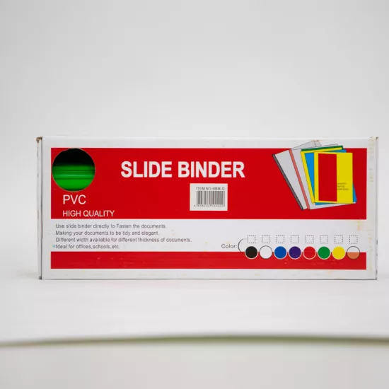 Plastik slayd çubuq 8mm-G yaşıl