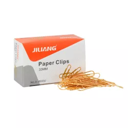 Skrepka JL-8033J 33 mm (qızılı)