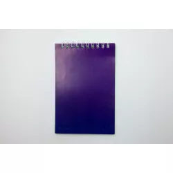 Dəftər spirallı A6 60v üstdən açılan