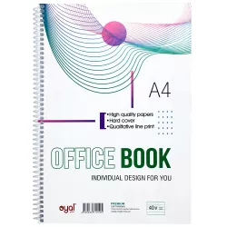 Dəftər spirallı A4 40v ana dili