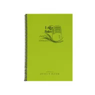 Dəftər spirallı A4 48v dama yandan açılan plastik